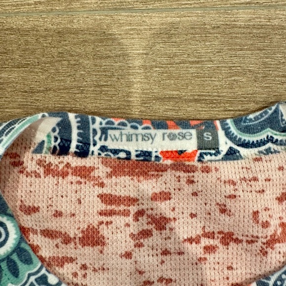 Whimsy Rose Elephant Print Shirt - Picture 2 of 4